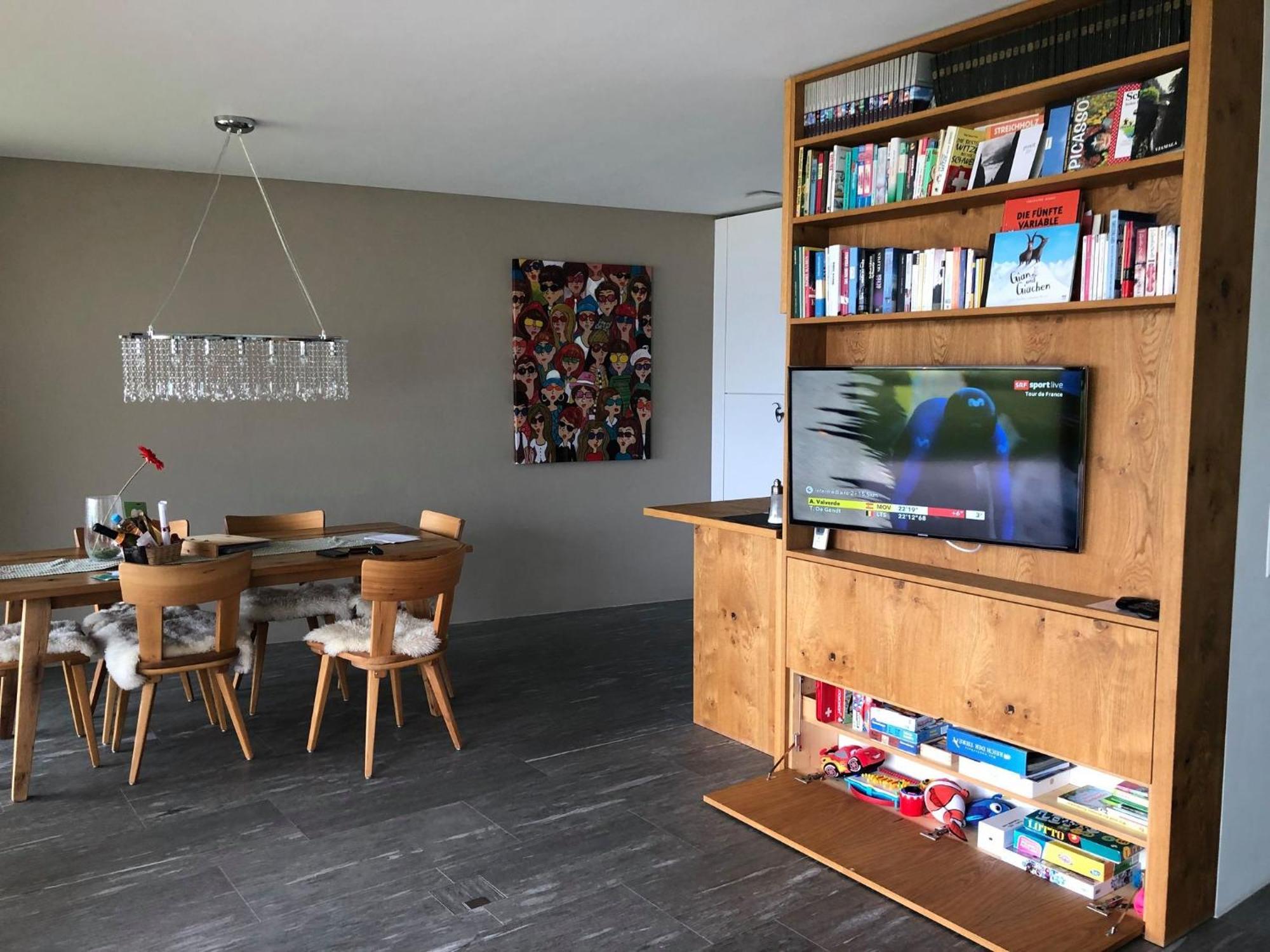 Casa Admisa, Spektakulaere Aussicht, Ski In And Out, Hochwertige Einrichtung, Valserstein Und Eiche Flims Exteriér fotografie